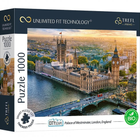 Puzzle Trefl Pałac Westminsterski Londyn Anglia 68 x 48 cm 1000 elementów (5900511107050) - obraz 1