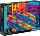 Puzzle Clementoni Color Boom Square 49 x 36 cm 500 elementów (8005125350940) - obraz 1