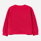 Bluza bez kaptura dziewczęca OVS 1898536 128 cm Czerwona (8057274452822) - obraz 2