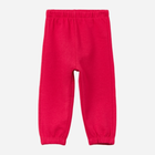 Spodnie dresowe dziecięce dla dziewczynki joggery OVS 1899640 86 cm Czerwone (8057274568240) - obraz 1
