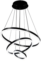 Люстра подвесная Berger 7014-PL-75 Black LED 75 Вт 4000K для кухни, спальни, прихожей