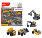 Zestaw maszyn budowlanych Dickie Toys Construction Volvo 5 szt (4006333060991) - obraz 2