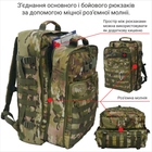 Рюкзак бойового медика 2в1 DERBY RBM-6 мультикам - зображення 4
