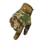 Тактические перчатки полнопалые с защитой Multicam S - изображение 4