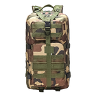 Рюкзак тактичний AOKALI Outdoor A10 35L Camouflage Green - зображення 4