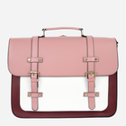 Сумка-портфель жіноча Ecosusi Tr21462-3 Рожева (5902021198726) - зображення 1