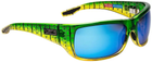 Очки Pelagic Fish Hook - Polarized Mineral Glass ц:green dorado / blue