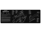 Килимок TekMat 30 см x 91 см з кресленням Winchester 1894 для чищення зброї - зображення 1