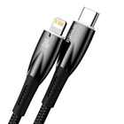 Кабель Baseus Type-C to Lightning Glimmer Series Fast Charging Data Cable 1м 20W CADH000001 black
