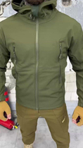 Куртка SoftShel софтшел олива unreal 2XL - зображення 3