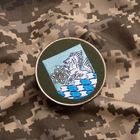Шеврон нашивка на липучці символ підрозділу морської піхоти України 8,7 см - зображення 3