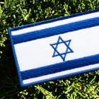 Набор шевронов 2 шт с липучкой Флаг Израиль 5х8 см, вышитый патч (800029856) TM IDEIA - изображение 6