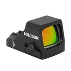 Субкомпактный пистолетный коллиматорный прицел (коллиматор) Holosun Open Reflex HS407K X2 6MOA. Цвет: Черный, - изображение 1
