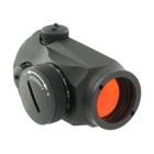Коллиматорный прицел (коллиматор) Aimpoint Micro H-1 Red Dot - 2 MOA. Цвет: Черный, AIMP200018 - изображение 4