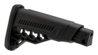 Телескопический приклад DLG Tactical TBS Utility (DLG-081) для помповых ружей Remington, Mossberg, Maverick (черный) с патронташем - изображение 3