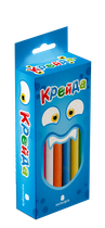 Крейда Маленька кругла - 8 штук Strateg різнокольорова (50105)