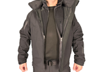 Куртка Soft Shell із фліс кофтою чорна Pancer Protection 56 - зображення 5
