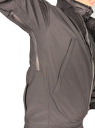 Куртка Soft Shell із фліс кофтою чорна Pancer Protection 56 - зображення 6