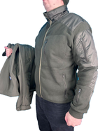 Куртка Soft Shell с флис кофтой Олива Pancer Protection 46 - изображение 9