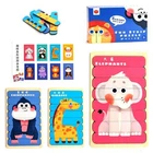 Деревянные пазлы "Fun Strip", животные (TS01091996176381)