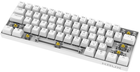 Клавіатура Krux Neo PRO White RGB Wireless Gateron Yellow (KRX0113) - зображення 9