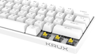 Клавіатура Krux Neo PRO White RGB Wireless Gateron Yellow (KRX0113) - зображення 10