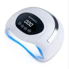 Лампа для маникюра SUN BQ-L4 WHITE с ручкой, 180 Вт
