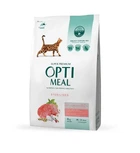 Сухой корм для кошек Optimeal Adult Cat Sterilised Beef & Sorghum с говядиной и сорго для стерилизованных