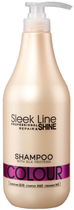 Шампунь Stapiz Sleek Line Colour Shampoo з шовком для фарбованого волосся 1000 мл (5904277710493) - зображення 1