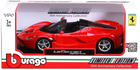 Машинка Bburago Ferrari LaFerrari Aperta 70th Anniversary Collection Red 1:24 (4893993260225) - зображення 1
