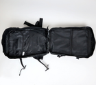 Рюкзак тактичний 50 літрів Oxford 800D Чорний - зображення 11