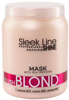 Maska Stapiz Sleek Line Blush Blond Mask z jedwabiem do włosów blond 1000 ml (5906874553091) - obraz 1