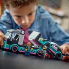 Zestaw klocków Lego City Samochód wyścigowy i laweta 328 części (60406) - obraz 5