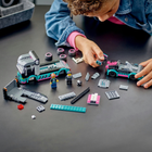 Zestaw klocków Lego City Samochód wyścigowy i laweta 328 części (60406) - obraz 7