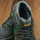 Зимние мужские кроссовки хаки мультикам 45 (30) - изображение 6