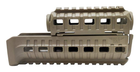 Цівка на АК 47/74 DLG TACTICAL (DLG-099) полімерна, колір Койот, 2 планки picatinny з кріпленням M-LOK (241711) - зображення 5