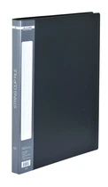 Папка пластикова зі швидкозшивачем, JOBMAX, A4 , чорна (BM.3407-01)