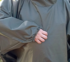 Дождевик военный маскировочный с капюшоном цвет хаки - изображение 2
