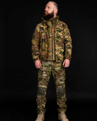 Комплект: тактична куртка мультикам + штані з наколінниками M - зображення 4