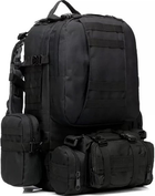 Тактический рюкзак на 56 л D3-GGL-404 Черный - изображение 2