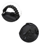 Сумка-рюкзак нарудная тактическая однолямочная Камуфляж ZE0145 Laser - изображение 5