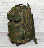 Тактичний рюкзак на 25 л D3-GGL-107 Зелений піксель - зображення 3