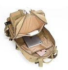 Тактический рюкзак на 35 л D3-GGL-202 Койот - изображение 6