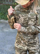 Женская военная форма Пиксель ЗСУ мм14, статутная женская тактическая форма пиксель 52 - изображение 3