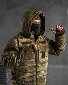 Тактичний зимовий теплий військовий комплект Grenade ( Куртка + Штани ), Камуфляж: Мультикам, Розмір: XXL - зображення 6