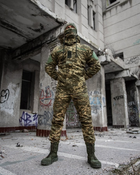 Тактичний зимовий військовий комплект Favkes ( Куртка + Штані ), Камуфляж: Піксель, Розмір: XXL - зображення 3