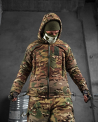 Тактичний зимовий теплий військовий комплект Octagon ( Куртка + Штани ), Камуфляж: Мультикам, Розмір: L - зображення 4