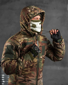 Тактичний зимовий теплий військовий комплект Octagon ( Куртка + Штани ), Камуфляж: Мультикам, Розмір: L - зображення 6