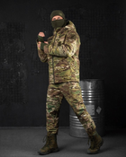 Тактичний зимовий теплий військовий комплект Brazal ( Куртка + Штани ), Камуфляж: Мультикам, Розмір: XL - зображення 3