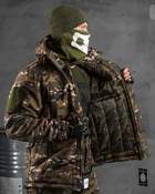 Тактичний зимовий теплий військовий комплект Polar ( Куртка + Штани ), Камуфляж: Мультикам, Розмір: XL - зображення 9